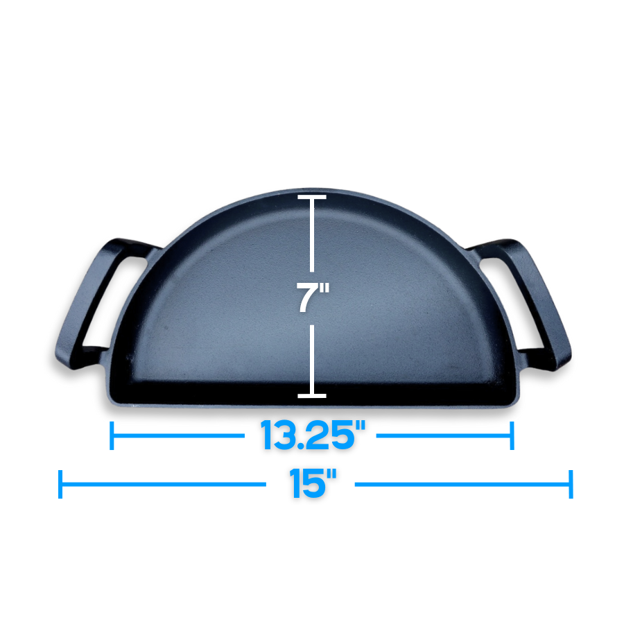 Drip 'N Griddle Pan - 18" Cast Iron