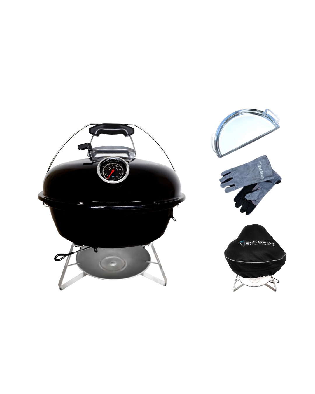 Slow 'N Sear® Home 'N Roam 18" Kettle Premium Bundle