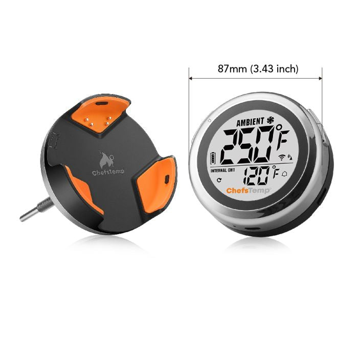 ChefsTemp ProTemp S1 Patented Smart Grill Gauge Thermometer Hub