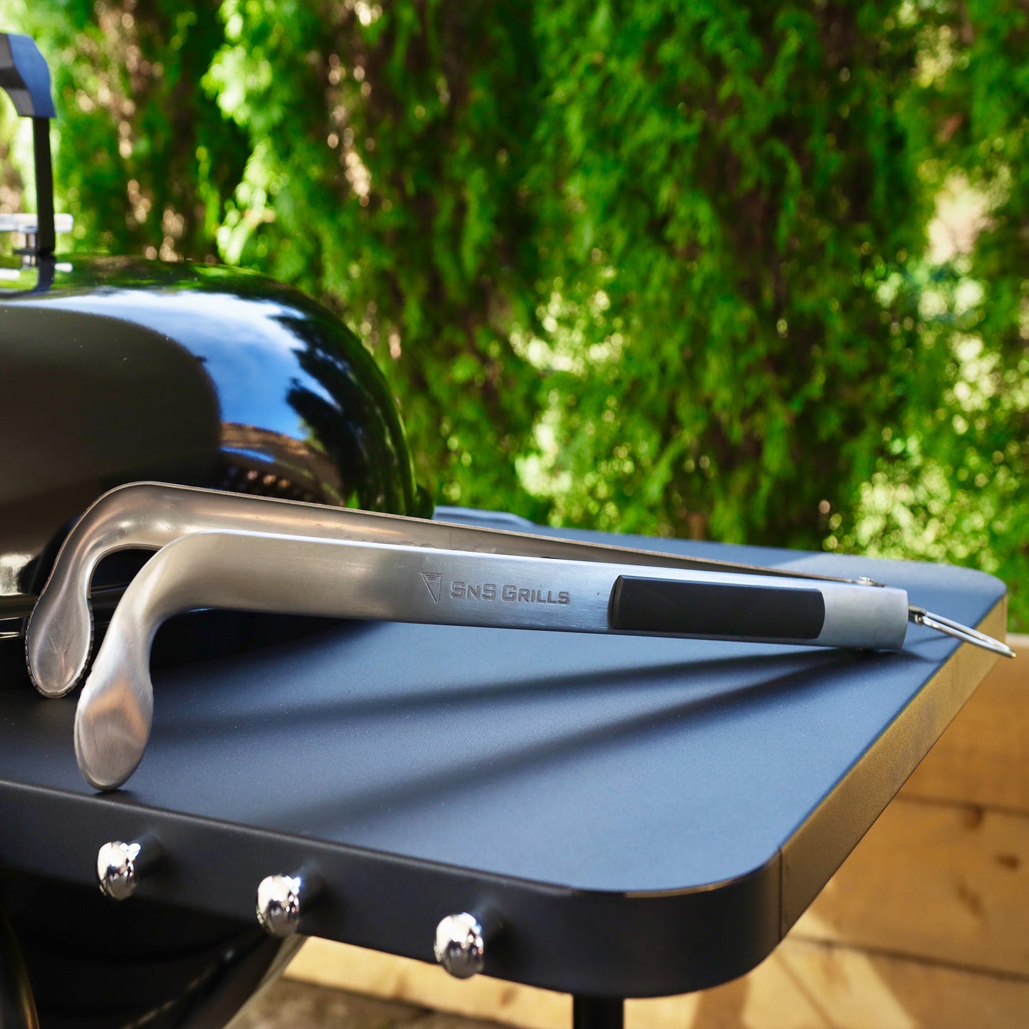 Rubber Handle Charcoal Cherry Picker (Locking Version)