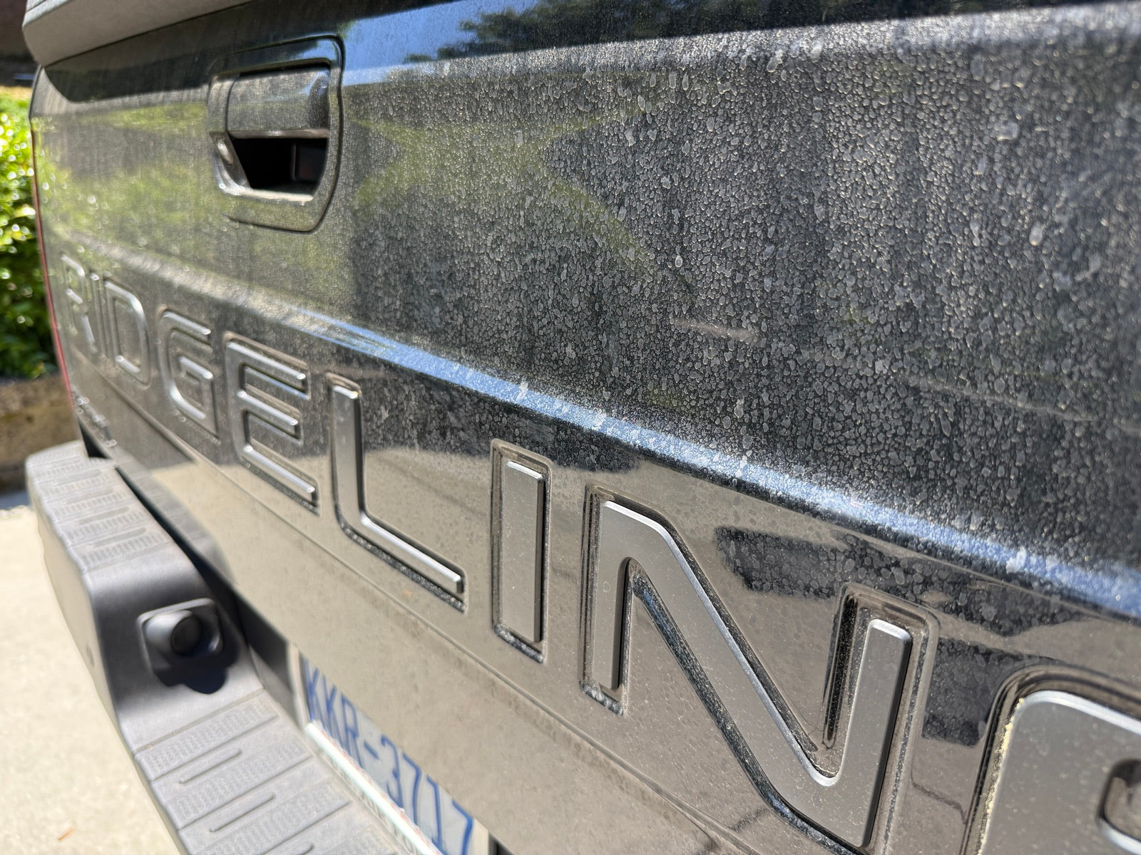 Before: Honda Ridgeline · Tailgate