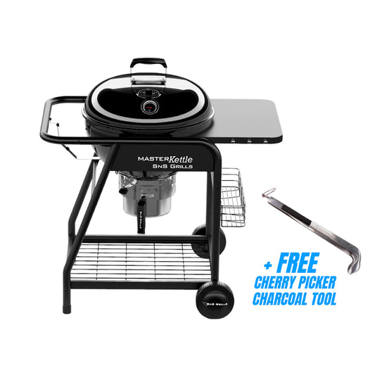 SNS Grills MasterKettle On Sale + FREE Locking Cherry Picker